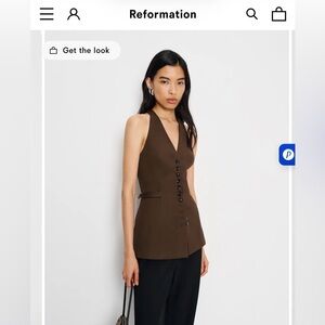 Reformation Rowe Vest